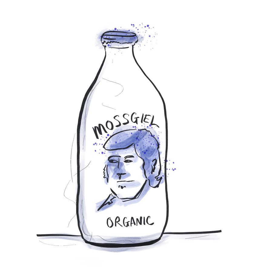 Illustration of Mossgiel Organic Pint of Milk